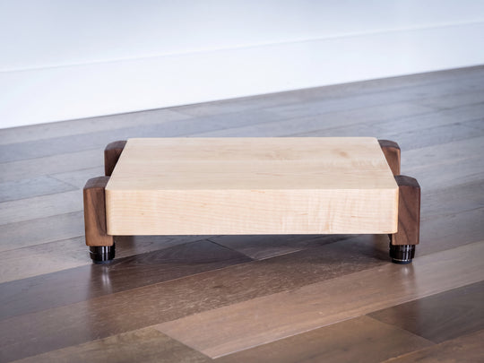 TERRA HD 3" Thick Audio Platform with IsoAcoustics Feet - Maple