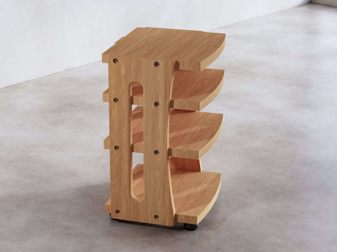CONTOUR Audio Rack - Maple