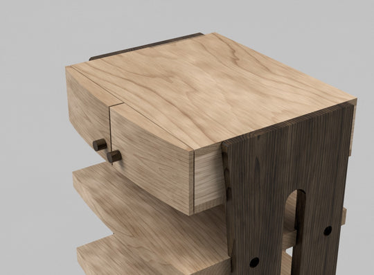 Reserved for Customer: 5-Shelf CONTOUR Audio Rack