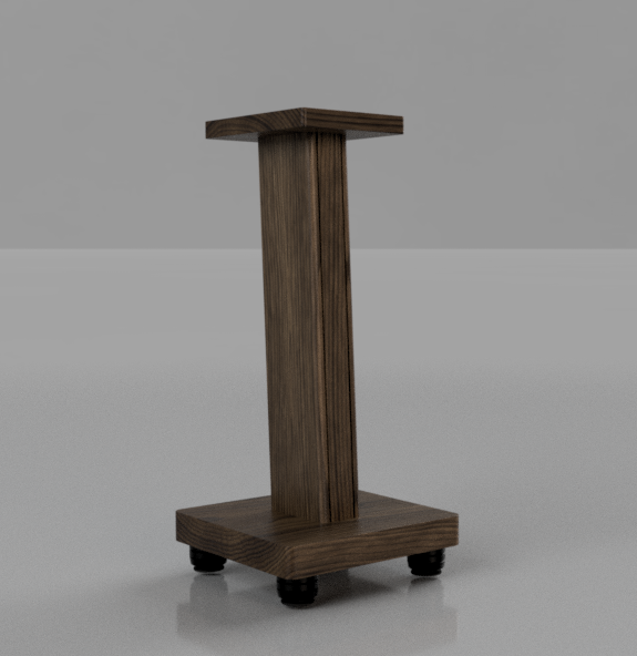 RESERVED FOR CUSTOMER: STRATUS Walnut Speaker Stand - 26 inches