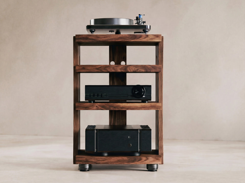 CONTOUR Audio Rack - Walnut