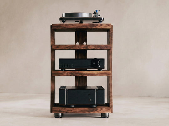 CONTOUR Audio Rack - Walnut