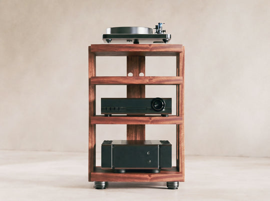 CONTOUR Audio Rack - Sapele
