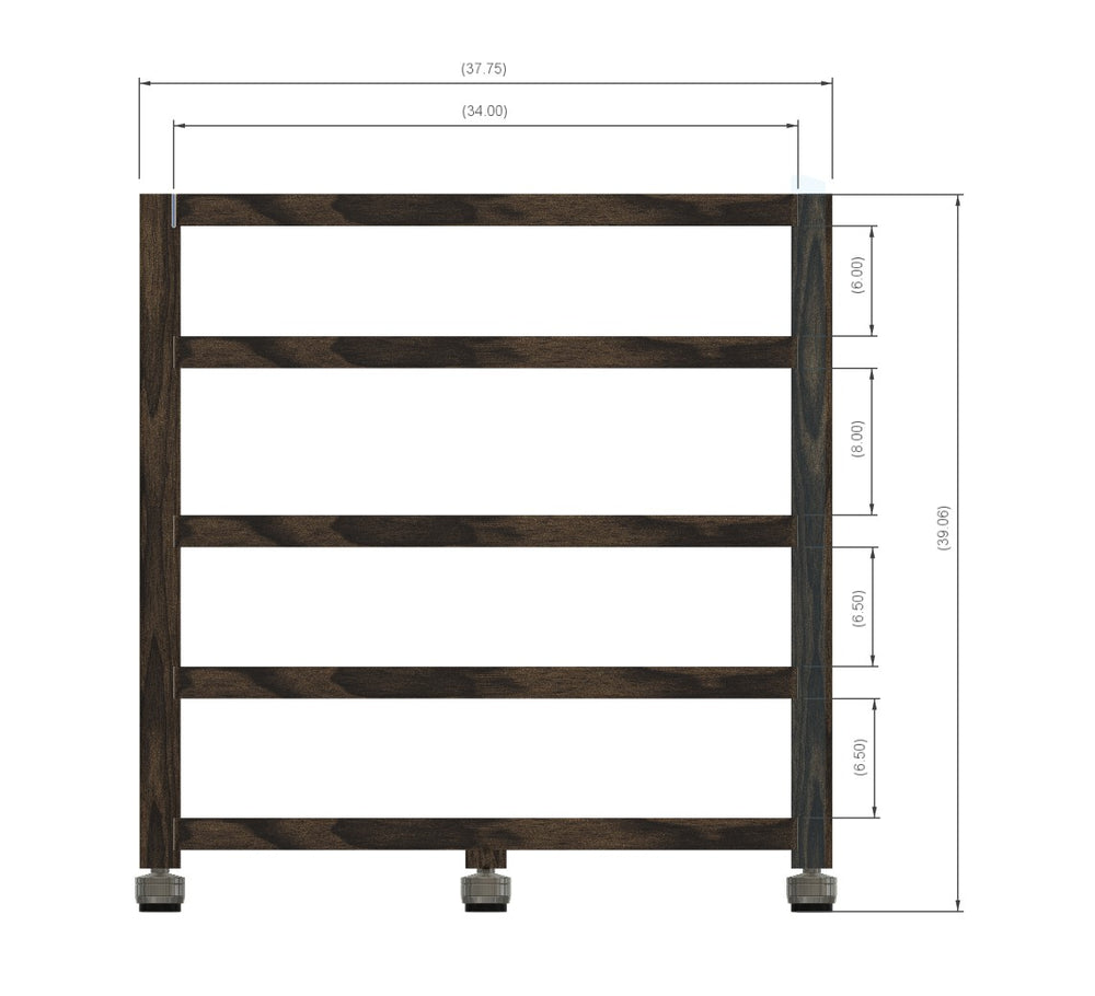 Reserved for Customer: 5-Shelf ECHELON HD Audio Rack