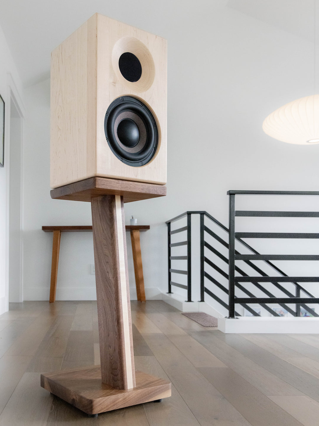 STRATUS Hardwood Custom-Made Speaker Stands