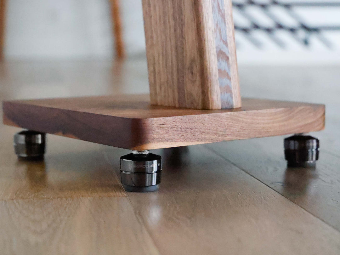 STRATUS Hardwood Custom-Made Speaker Stands