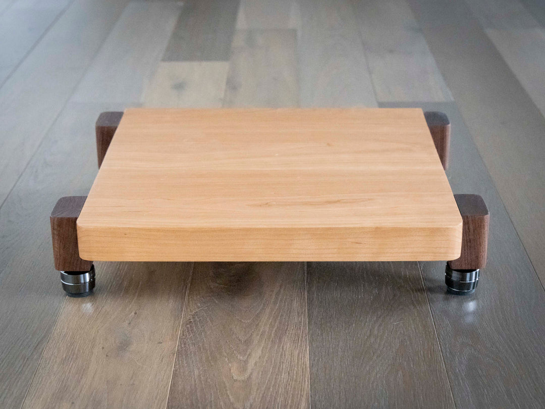 TERRA FT Audio Platform - Cherry with Walnut Legs