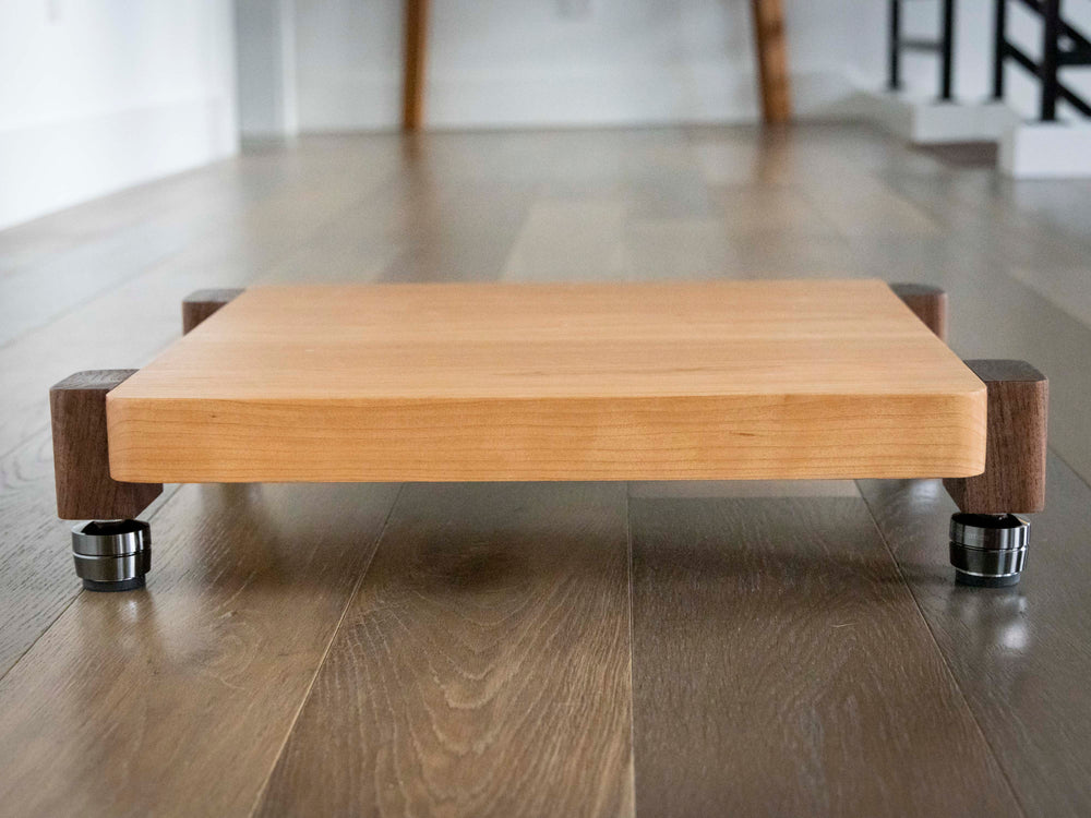 TERRA FT Audio Platform with IsoAcoustics Feet - Cherry