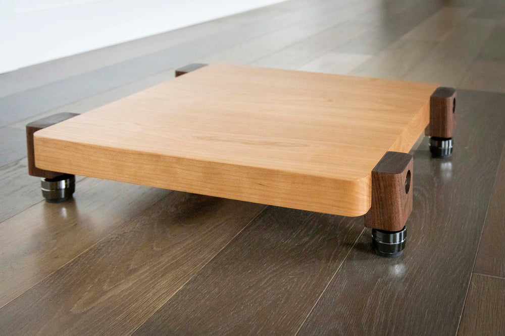 TERRA FT Audio Platform - Cherry with Walnut Legs