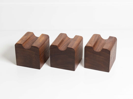 Timber Cable Riser Solid Hardwood Walnut Cable Risers - Set of 3 – Deep Lake Audio