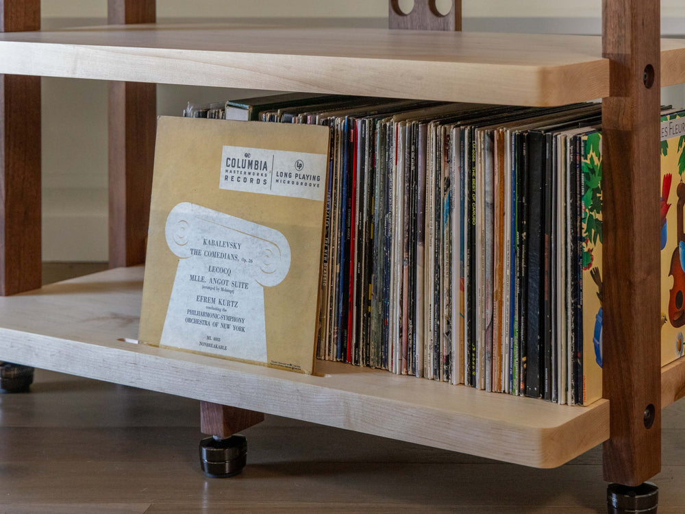 ECHELON HD Audio Rack with Album Storage