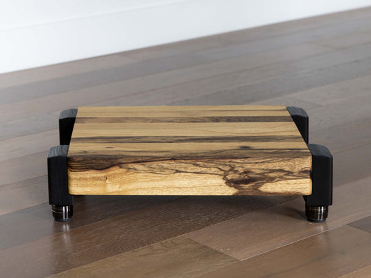 TERRA HD Audio Platform with IsoAcoustics Feet - Black Limba