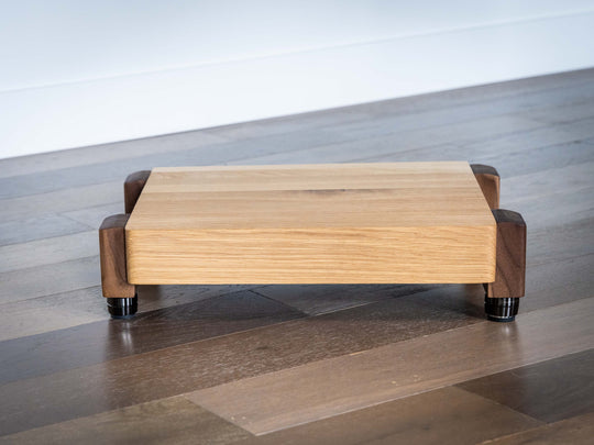 TERRA HD Audio Platform with IsoAcoustics Feet - White Oak