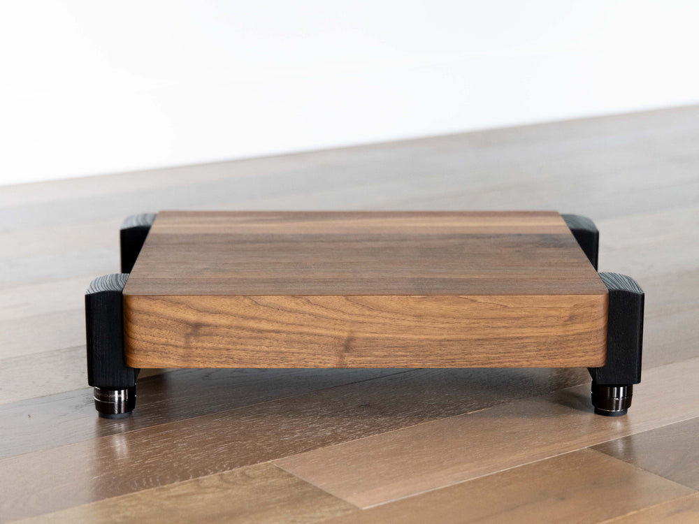 TERRA HD Audio Platform with IsoAcoustics Feet - Walnut