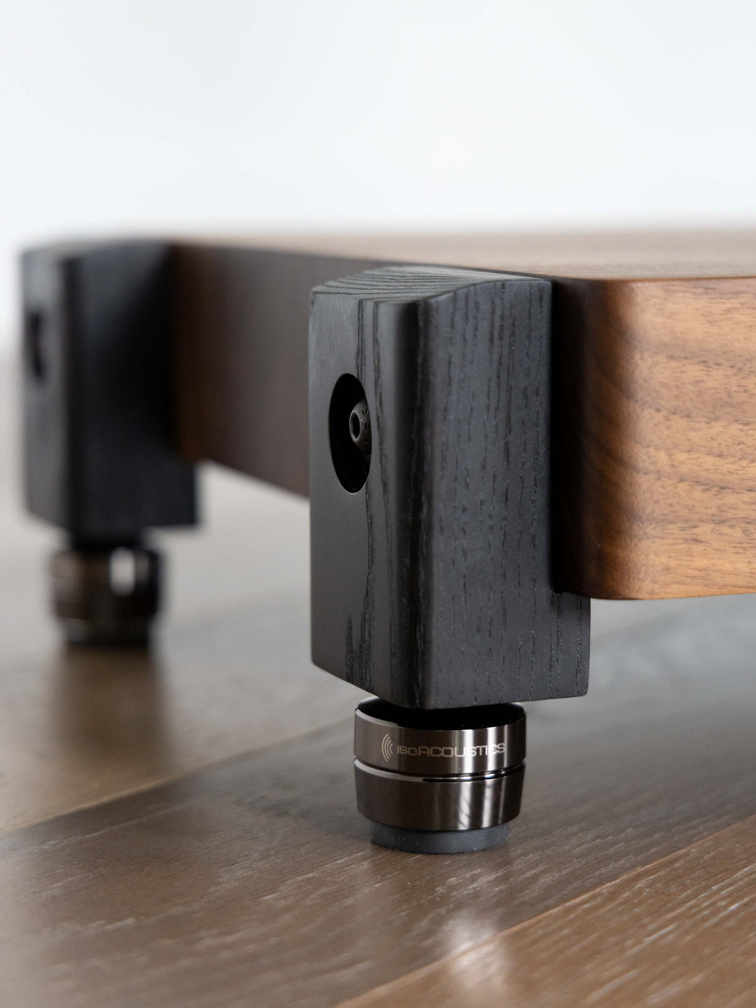 TERRA HD Audio Platform with IsoAcoustics Feet - Walnut