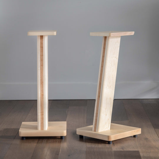 STRATUS Hardwood Maple Speaker Stands (2)