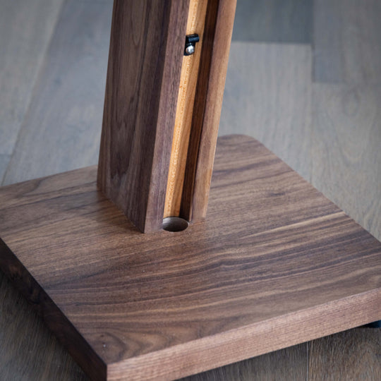 STRATUS Hardwood Walnut Speaker Stands (2)