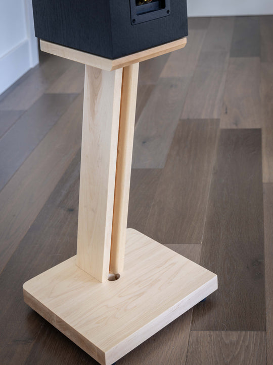 STRATUS Hardwood Maple Speaker Stands (2)