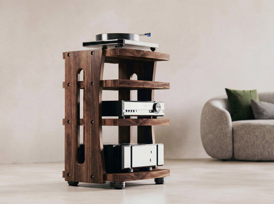CONTOUR Audio Rack - Walnut