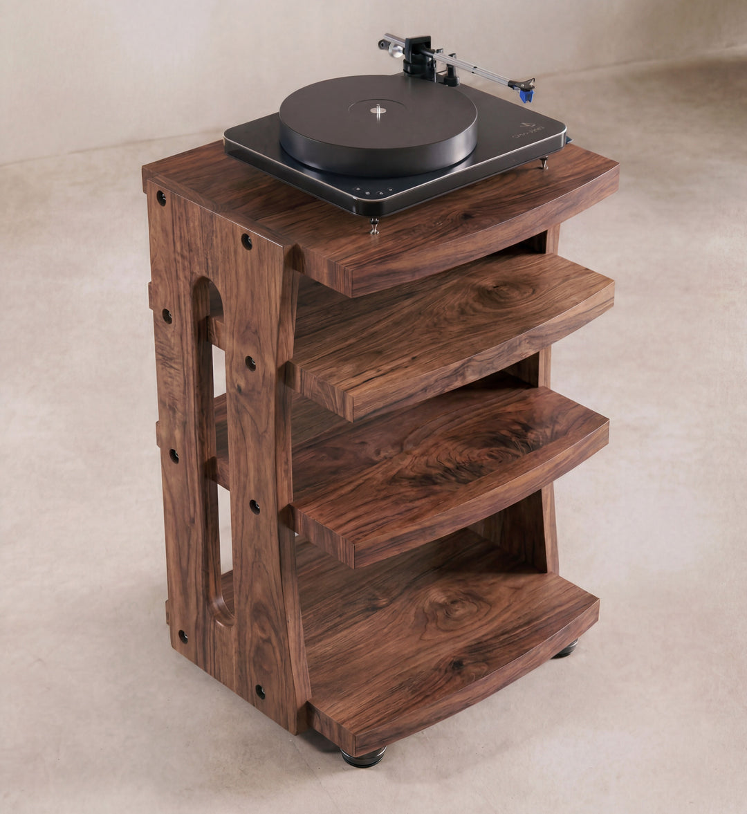 CONTOUR Audio Rack - Walnut