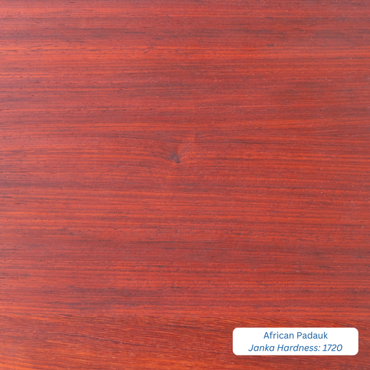 CONTOUR Audio Rack - African Padauk with Black Ash Sides