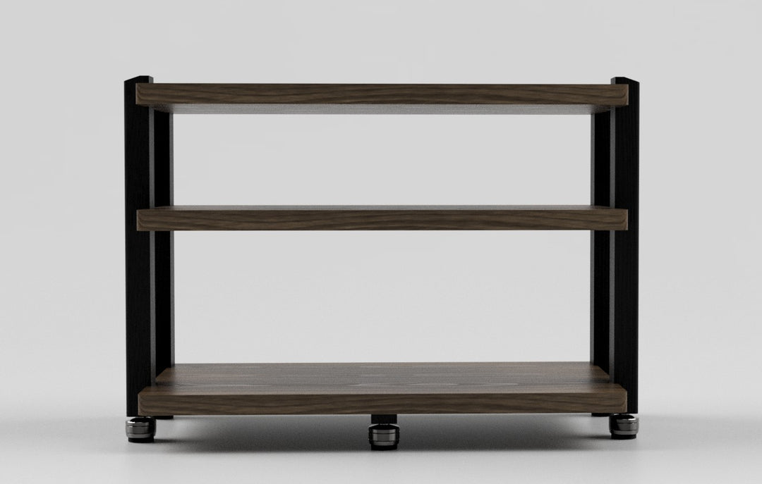 Reserved for Customer: 3-Shelf ECHELON HD 42 inch Audio Rack in Walnut
