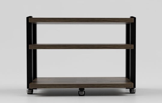 Reserved for Customer: 3-Shelf ECHELON HD 42 inch Audio Rack in Walnut