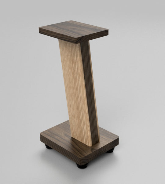 RESERVED FOR CUSTOMER: STRATUS Walnut Speaker Stand
