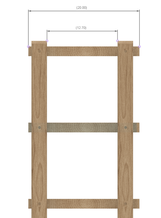Reserved for Customer: 6-Shelf Audio Rack in Maple