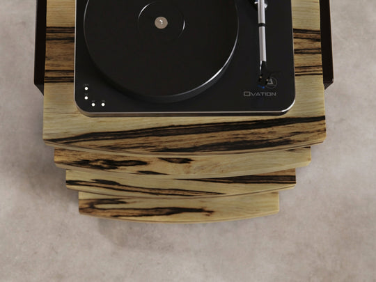 CONTOUR Audio Rack - Black Limba with Black Ash Sides