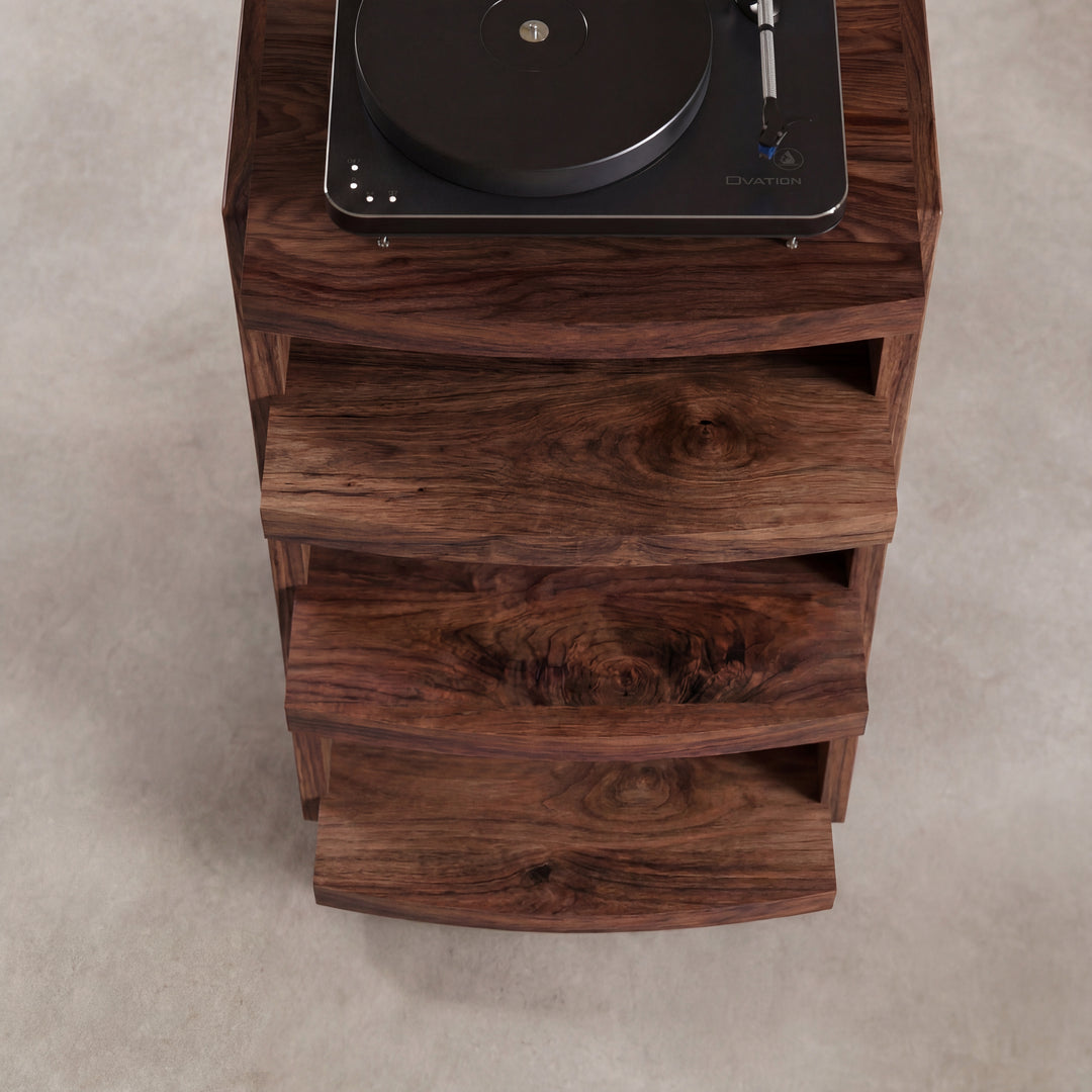 CONTOUR Audio Rack - Walnut
