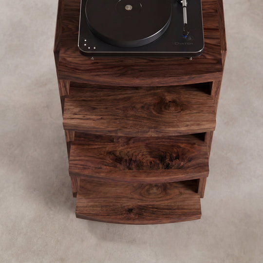 CONTOUR Audio Rack - Walnut