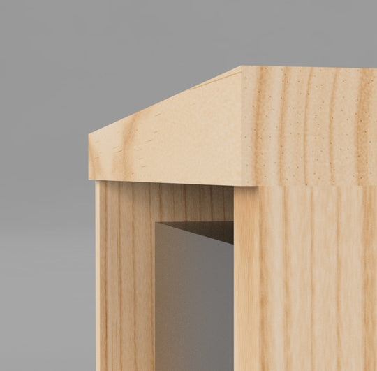 Reserved for Customer: 4-Shelf Media Cabinet