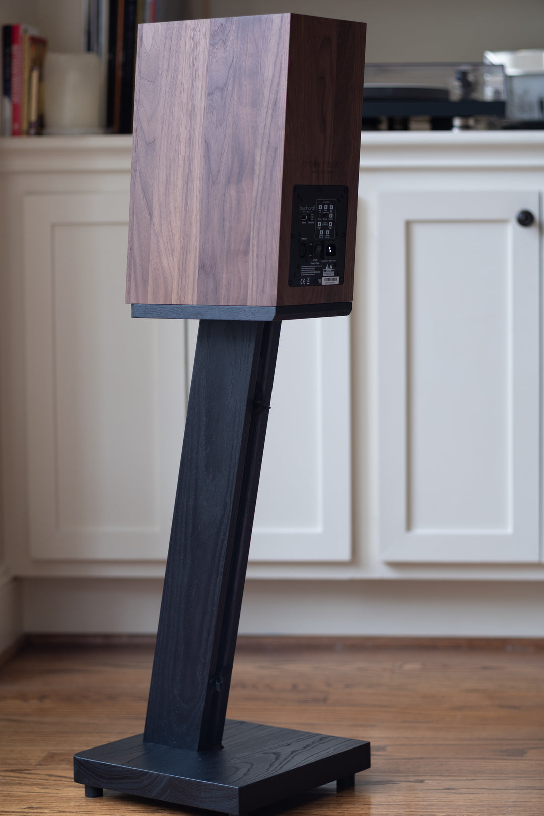 STRATUS Hardwood Black Ash Speaker Stands (2)