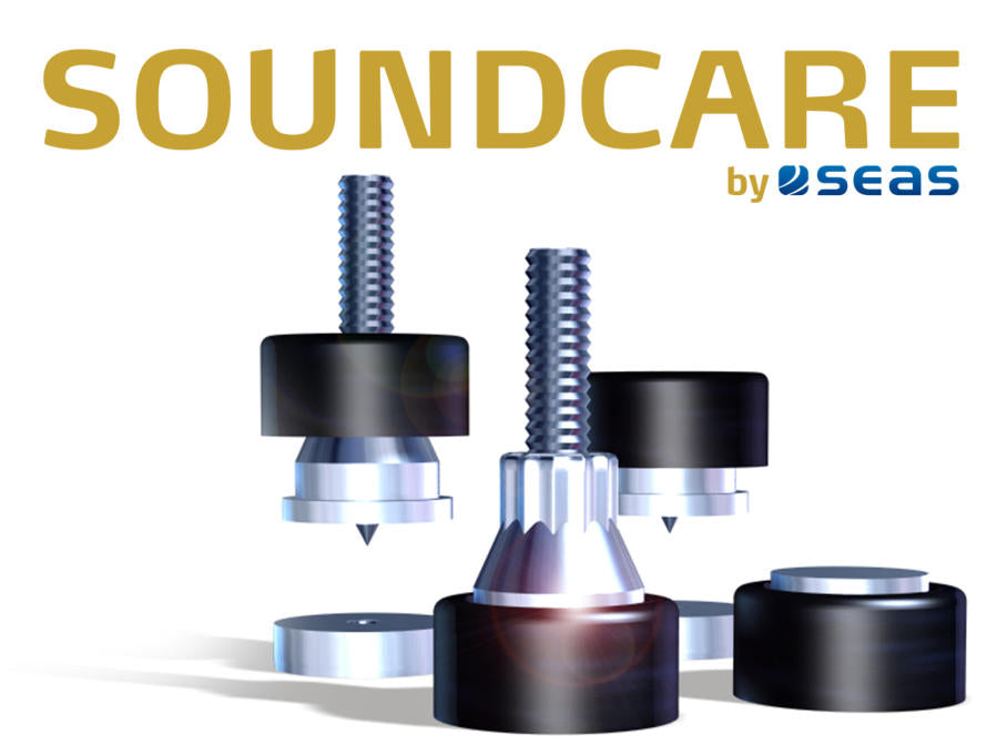 SoundCare SuperSpikes: M8 Chrome 4-pack